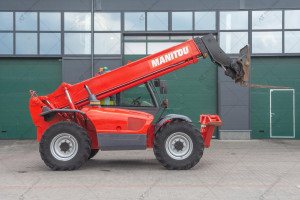 Телескопический погрузчик Manitou MT1235 2008 г. 61,5 кВт. 5770 м/ч., №4339