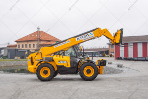 Телескопический погрузчик JCB 540-140 Hi-Viz 2017 г. 55 кВт. 7151 м/ч., №5113