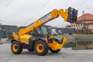 Телескопический погрузчик JCB 540-140 Hi-Viz 2017 г. 55 кВт. 7151 м/ч., №5113