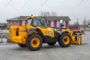 Телескопический погрузчик JCB 540-140 Hi-Viz 2017 г. 55 кВт. 7151 м/ч., №5113