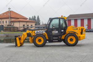 Телескопический погрузчик JCB 540-140 Hi-Viz 2017 г. 55 кВт. 7151 м/ч., №5113