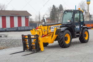 Телескопический погрузчик JCB 540-140 Hi-Viz 2017 г. 55 кВт. 7151 м/ч., №5113