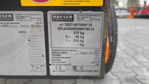 Компрессор Kaeser M20PE 2022 г. 186 м/ч.  № 5620