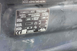 Вилочный погрузчик Linde H20T-01 2019 г. 5184 м/ч.,№6686