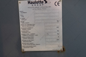 Електричний колінчастий підіймач Haulotte HA15IP 2014 р. № 5161