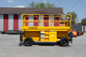 Самоходный ножничный подъемник Haulotte H12SX 2007 г. 25,2 кВт. 2317 м/ч, №5252