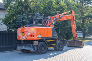 Колесный экскаватор Hitachi ZX170W-6 2017 г. 128,4 кВт. 4257 м/ч., №4512