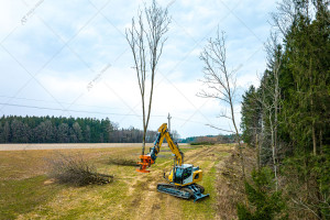 Захват для резки деревьев и кустарников Westtech Woodcracker С450