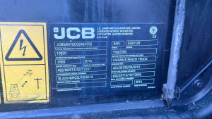 Телескопический погрузчик JCB 535-125 2016 г. 55 кВт * 7970 м/ч., №4272 B