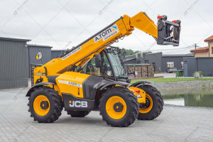 Телескопический погрузчик JCB 535-95 2017 г. 55 кВт. 3856 м/ч., №4338