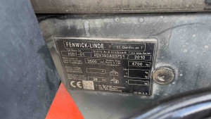 Вилочный погрузчик Linde H35T 2010 г. 11500 м/ч. №6439