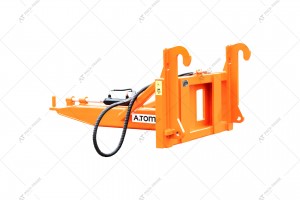 Adapter for a telescopic loader for the transportation of trailer equipment - A.TOM