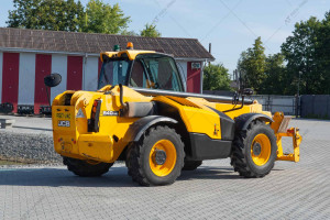 Телескопический погрузчик JCB 540-140 Hi-Viz 2017 г. 55 кВт. 5900 м/ч., №4776