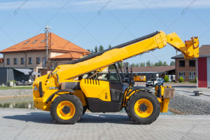 Телескопический погрузчик JCB 540-140 Hi-Viz 2017 г. 55 кВт. 5900 м/ч., №4776