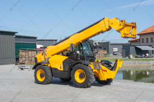 Телескопический погрузчик JCB 540-140 Hi-Viz 2017 г. 55 кВт. 5900 м/ч., №4776