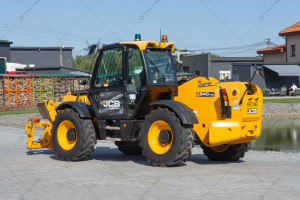 Телескопический погрузчик JCB 540-140 Hi-Viz 2017 г. 55 кВт. 5900 м/ч., №4776