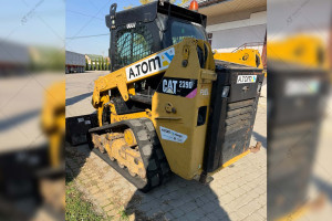 Мини фронтальный погрузчик Caterpillar 239D 2018 г. 50 кВт 2767 м/ч.