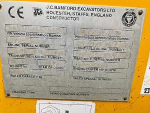 Телескопический погрузчик JCB 535-125 2005 г. 7000 м/ч.