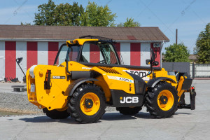 Телескопический погрузчик JCB 535-125 Hi-Viz 2019 г. 55 кВт. 833,4 м/ч., №4243