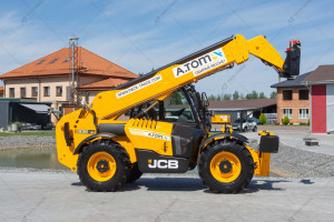 Телескопический погрузчик JCB 535-125 Hi-Viz 2019 г. 55 кВт. 833,4 м/ч., №4243