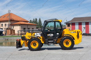 Телескопический погрузчик JCB 535-125 Hi-Viz 2019 г. 55 кВт. 833,4 м/ч., №4243