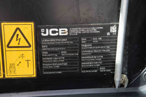 Телескопічний навантажувач JCB 533-105 2023 р. 55 кВт,.* 737 м/год. № 6528