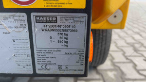 Компрессор Kaeser M20PE 2022 г. 208 м/ч. № 5621