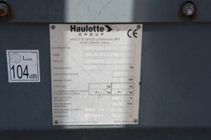 Коленчатый подъемник Haulotte HA16RTJPRO 2015 г. 26,5 кВт. 1559 м/ч. № 5430