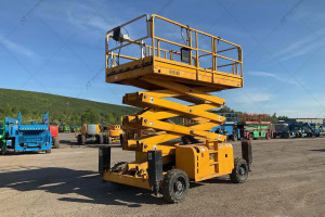 Самоходный ножничный подъемник Haulotte H15SDX 2014 г. 2036 м/ч.