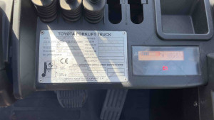 Вилочный погрузчик Toyota 02-8FGF25 2014 г. 38кВт. 4862 м/ч. №5889