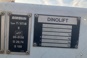 Прицепной подъемник Dino Lift Dino 260XTD 2015 г.