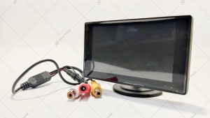 Автомобильный монитор UKC TFT LCD 4,5 для двух камер