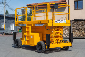 Подъемник Haulotte H18SX  2008 г. 24 кВт. 2389 м/ч., №4800