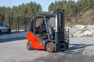Вилочный погрузчик Linde H25T-02 2020 г. 10653 м/ч., № 5833