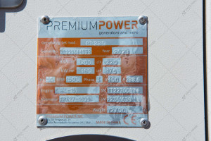 Дизельний генератор Premium Power PP220Y 176/160 кВт