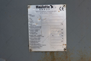 Коленчатый подъемник Haulotte HA20PX  2009 г. 38 кВт. 4261 м/ч.,  №4797