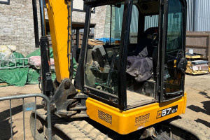 Міні екскаватор JCB 57C-1 2019 р. 2275 м/год.