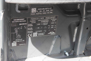 Вилочный погрузчик Linde E15-02 2018 г. 3563 м/ч. №6750
