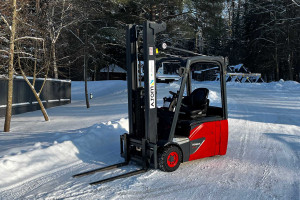 Вилковий навантажувач Linde E16-02 2017 р. 5000 м/г. № 5521