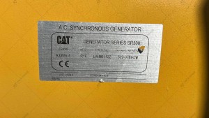 Diesel generator used CAT DE715E0 572 kW, 2020 y., 5296 h №3517 (heating) RESERVED