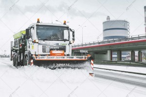 Отвал для снега на грузовой автомобиль Samasz PoliS 300 H