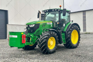 Трактор John Deere 6155R ComandPro 50km 2022 г. 155 л.с. 2390 м/ч., №4071  Трактор John Deere 6155R ComandPro 50km 2022 г. 155 л.с. 2390 м/ч., №4071