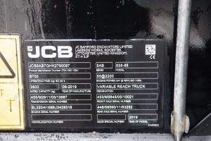 JCB 535-95 2019 y. 55 kW. 1691,3 m/h., № 3591  RESERVED