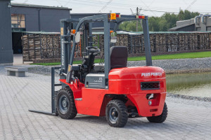 Дизельний вилковий навантажувач PLUS POWER VTDD-25  2023  р. 39 кВт. 1338,4 м/г.,  №4148 