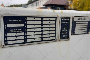 Причіпний підіймач Dino 260XTD 2015 р. №6973