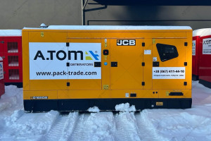 Дизельный генератор JCB G165QS 132/120 кВт 2023 г. 177 м/ч.