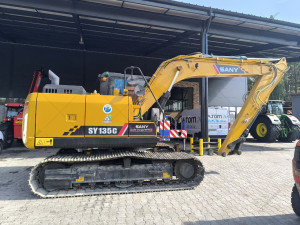 Гусеничный экскаватор Sany SY135C 2022 г. 6,46 м/ч. № 5489