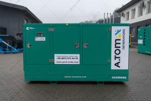 Дизельный генератор Cummins C220D5EQ 176/160 кВт закрытого типа