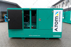 Дизельный генератор Cummins C220D5EQ 176/160 кВт закрытого типа