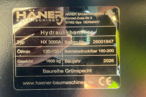 Гідромолот HANER HX3000A 2026 р.